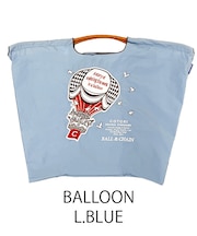 【Ball&Chain/ボールアンドチェーン】BALLOON(L) 刺繍エコバッグ