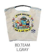 【Ball&Chain/ボールアンドチェーン】B.TEAM M BOBBY DAZZLER TEAM(M) 刺繍エコバッグ