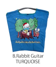 【Ball&Chain/ボールアンドチェーン】B.Rabbit Guitar(M) 刺繍エコバッグ
