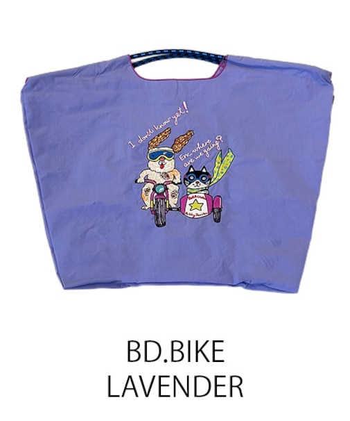 【Ball＆Chain/ボールアンドチェーン】B.BIKE L BOBBY DAZZLER BIKE(L) 刺繍エコバッグ