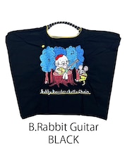 【Ball&Chain/ボールアンドチェーン】B.Rabbit Guitar(L) 刺繍エコバッグ
