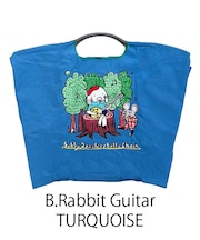 【Ball&Chain/ボールアンドチェーン】B.Rabbit Guitar(L) 刺繍エコバッグ