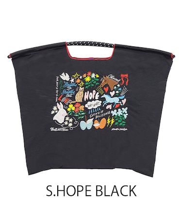 【Ball&Chain/ボールアンドチェーン】S.HOPE(L) 刺繍エコバッグ