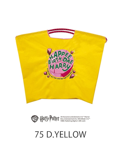 【Ball＆Chain/ボールアンドチェーン】「ハリー・ポッター」halleys birthday cake(L) 刺繍エコバッグ