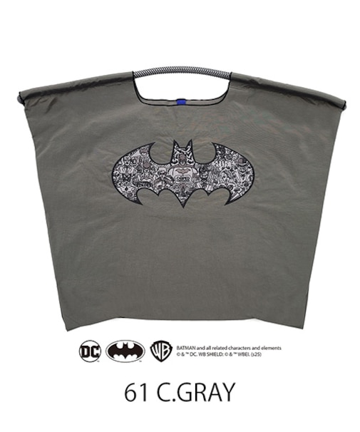 【Ball＆Chain/ボールアンドチェーン】BATMAN(L) 刺繍エコバッグ