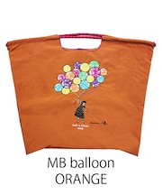 【Ball&Chain/ボールアンドチェーン】MB balloon Marianne battle Le balloon(L) 刺繍エコバッグ