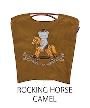 【Ball&Chain/ボールアンドチェーン】ROCKING HORSE(M) 刺繍エコバッグ