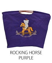 【Ball&Chain/ボールアンドチェーン】ROCKING HORSE(L) 刺繍エコバッグ
