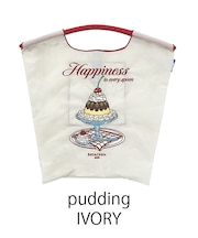 【Ball&Chain/ボールアンドチェーン】pudding(M) 刺繍エコバッグ