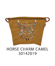 【Ball&Chain/ボールアンドチェーン】HORSE CHARMポーチ(L) 刺繍ポーチ
