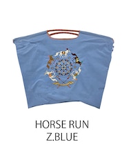 【Ball&Chain/ボールアンドチェーン】HORSE RUN(L) 刺繍エコバッグ
