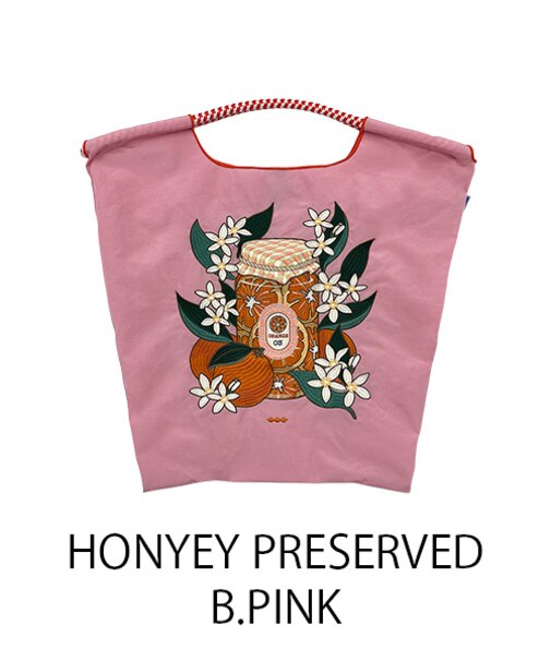 【Ball&Chain/ボールアンドチェーン】HONYEY PRESERVED(M) 刺繍エコバッグ