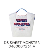 【Ball&Chain/ボールアンドチェーン×ダブルスタンダード】DS SWEET MONSTER (M) 刺繍エコバッグ
