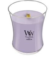 カメヤマ WoodWick ジャーキャンドル M ラベンダースパ