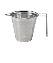 西海陶器 スーパーステンレス茶こし 取っ手付き 19357
