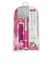 松本金型 みるみる削れるネイルグレーター ピンク