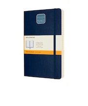 モレスキン(MOLESKINE) クラシックノートブック エクスパンデッド ソフトカバー 横罫 ラージサイズ ブルー