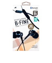 アクセス(AXES) B-FINE ワイヤレスイヤフォン AH-BT89BK ブラック