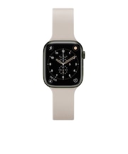 ピージーエー(PGA) AppleWatch 42/41/40/38mm用 シリコンバンド アイボリー