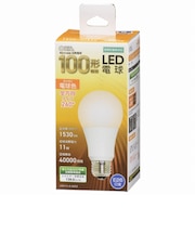 オーム電機（OHM）　LED電球　E26　100形相当　電球色　LDA11L-G　AG52