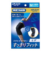 メディエイド　すっきりフィットヒザ　ブラック　M