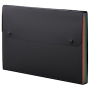 セキセイ アドワン レインボードキュメントファイル A4ヨコ AD‐2212 ブラック