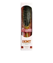 イケモト(IKMT) 天然毛 三段植毛 ブラッシングブラシ L