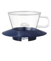 カリタ(Kalita) ガラスドリッパー 155 スモーキーブルー