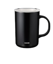 ハリオ（HARIO）　セラミックコーティング真空二重保温マグ　470mL　CMG-470-B　ブラック