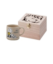 山加商店 スヌーピー 木箱入りマグ best friends SN453‐11H