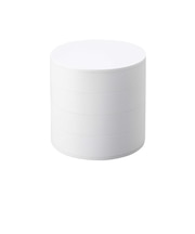 山崎実業 タワー(tower) ネイルパーツ&アクセサリー収納ケース 5797 ホワイト