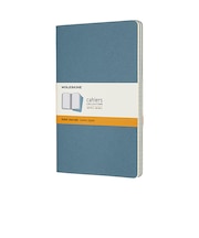 モレスキン(MOLESKINE) カイエジャーナル ソフトカバー 横罫 ラージサイズ ブルー