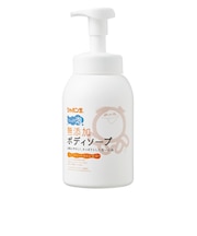 シャボン玉石けん 無添加ボディソープたっぷり泡 ボトル 570mL