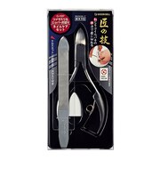 ツメヤスリ＆ニッパー爪きり　ネイルケアセット　G－1027