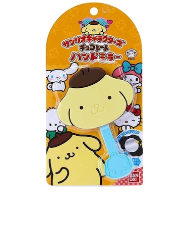 バンダイ　サンリオキャラクターズチョコレート　ハンドミラー　ポムポムプリン