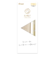パイロット(PILOT) イルミリー(ILMILY) 油性ボールペン0.5mm&ペンケースセット excelコラボギフト P-4382-52 エクセルイエベイエ