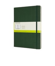 モレスキン(MOLESKINE) クラシックノートブック ハードカバー 無地 XLサイズ マートルグリーン