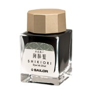 セーラー万年筆(SAILOR) SHIKIORI-四季織-十六夜の夢 万年筆用ボトルインク 13-1008-204 海松藍 20mL