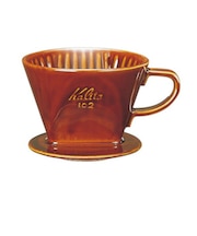 カリタ(Kalita) 陶器ドリッパー 102-ロトブラウン 2~4人用
