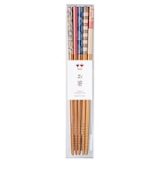 ハンズ限定 客用箸 すす竹みやび 22.5cm 5膳入