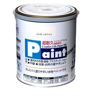 アサヒペン 水性ペイント 1.6L ミルキーホワイト