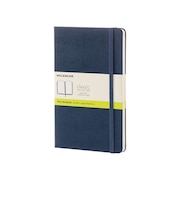 モレスキン（MOLESKINE）　クラシックノートブック　ハードカバー　無地　ラージサイズ　サファイアブルー　893687