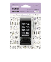 ミドリ(MIDORI) スタンプ 回転印 ダイヤル つながる柄 35581006
