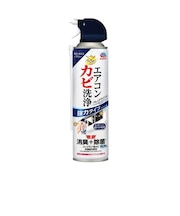 アース製薬(EARTH) らくハピ エアコンカビ洗浄プレミアウインド 無香料 350mL