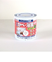 アトム 無臭かべ浴室用塗料 ホワイトグレー 0.7L