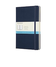 モレスキン(MOLESKINE) クラシックノートブック ハードカバー ドット方眼 ラージサイズ サファイアブルー
