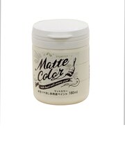 アサヒペン　水性　多用途ペイント　マットカラー　ミルクホワイト　180mL