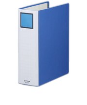 キングジム(KING JIM) キングファイル スーパードッチ 脱着イージー A4タテ型 とじ厚80mm 2478A 青