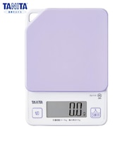 タニタ(TANITA) デジタルクッキングスケール 1kg ブルーベリーパープル KJ-114PU