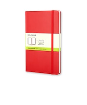 モレスキン(MOLESKINE) クラシックノートブック ハードカバー 無地 ラージサイズ 404384 レッド